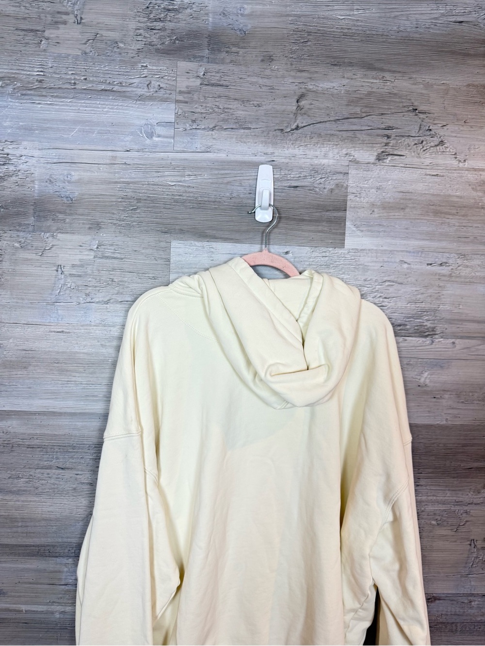 Coach Cream Graphic Pullover Hoodie with Printed Logo - Picture 4 of 10